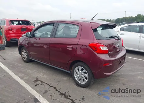 2020 Mitsubishi Mirage Se from USA, damaged, VIN ML32A4HJ7LH002380